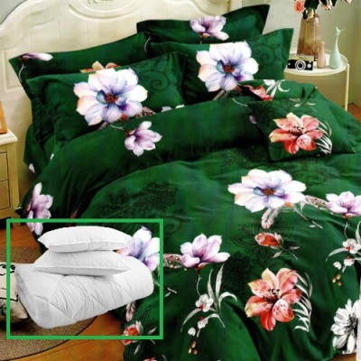 Pachet promo lenjerie pat finet 6 piese + 2 perne + pilota (m321)